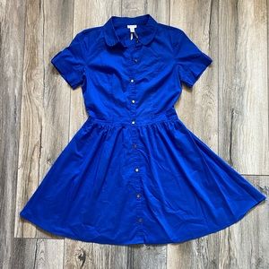 Dynamite Blue Cotton Dress